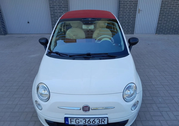 Fiat 500 cena 19900 przebieg: 165730, rok produkcji 2010 z Tykocin małe 352